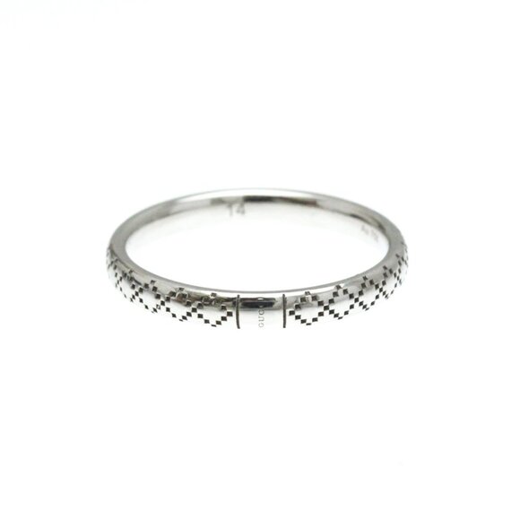 GUCCI 18k White Gold Ring - Picture 1 of 9